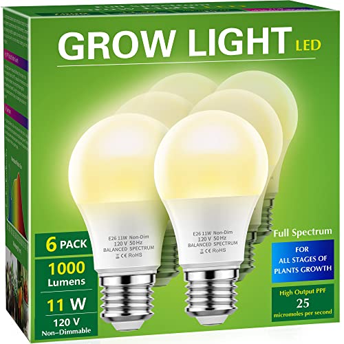 Grow Light Bulbs Briignite LED Grow Light Bulb A19 Bulb Full